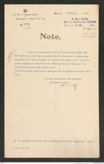 k.k. naturhistorisches Hofmuseum, Intendanzakten 1885-1896 (Hauer), Aktenzahl Z.299/1891, Seite 1